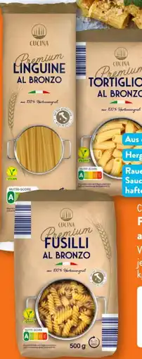 Aldi Süd Cucina Premium-Pasta al Bronzo Angebot