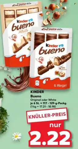 Kaufland KINDER Bueno Angebot