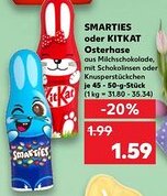 Kaufland SMARTIES oder KITKAT Osterhase Angebot