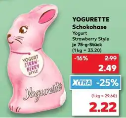 Kaufland YOGURETTE Schokohase Angebot