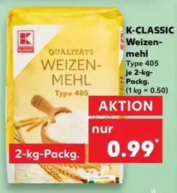 Kaufland K-CLASSIC Weizen-mehl Angebot