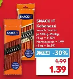 Kaufland SNACK IT Kabanossi Angebot