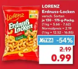 Kaufland LORENZ Erdnuss-Locken Angebot