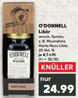 Kaufland O'DONNELL Likör Angebot