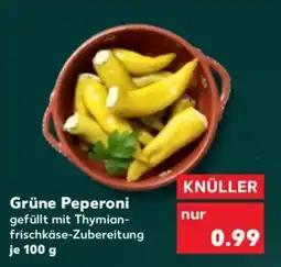 Kaufland Grüne Peperoni Angebot