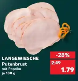 Kaufland LANGEWIESCHE Putenbrust Angebot