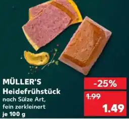 Kaufland MÜLLER'S Heidefrühstück Angebot