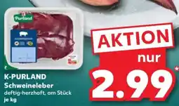 Kaufland K-PURLAND Schweineleber Angebot