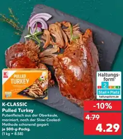 Kaufland K-CLASSIC Pulled Turkey Angebot