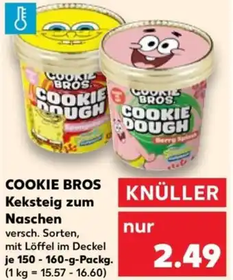 Kaufland COOKIE BROS Keksteig zum Naschen Angebot