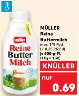 Kaufland MÜLLER Reine Buttermilch Angebot