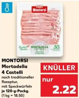 Kaufland MONTORSI Mortadella 4 Castelli Angebot