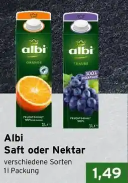 CAP Markt Albi Saft oder Nektar Angebot