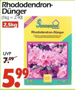 Wreesmann Sonnenhof rhododendron-dünger Angebot