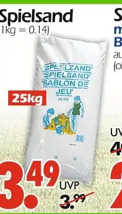 Wreesmann Spielsand Angebot