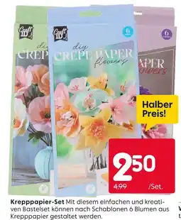 Rusta Craft id krepppapier-set Angebot