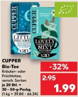 Kaufland CUPPER Bio-Tee Angebot