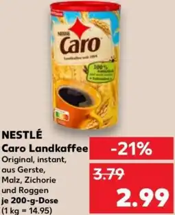 Kaufland NESTLÉ Caro Landkaffee Angebot