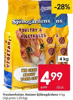 Rusta Sjöbogårdens trockenfutter, katzen Angebot