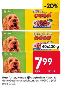 Rusta Sjöbogårdens nassfutter, hunde sjöbogårdens Angebot