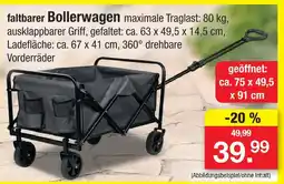 Zimmermann Faltbarer bollerwagen Angebot