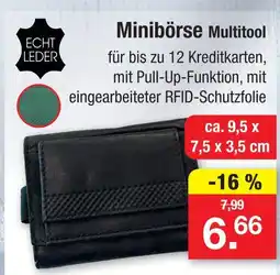 Zimmermann Minibörse multitool Angebot