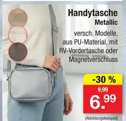 Zimmermann Handytasche metallic Angebot