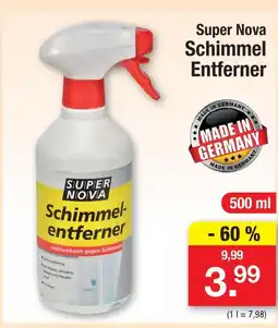 Zimmermann Super nova schimmel entferner Angebot
