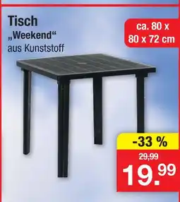 Zimmermann Tisch 'weekend' Angebot