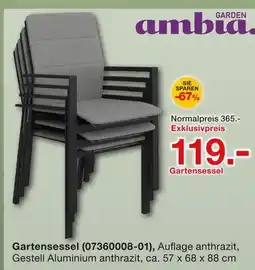 Möbelzentrum Pforzheim Ambia garden gartensessel Angebot