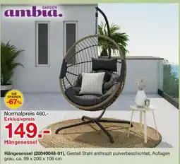 Möbelzentrum Pforzheim Ambia garden hängesessel Angebot