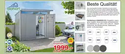 Möbelzentrum Pforzheim Biohort gerätehaus avantgarde pultdach Angebot