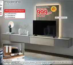 Möbelzentrum Pforzheim Moderano wohnwand Angebot