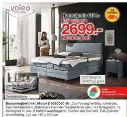 Möbelzentrum Pforzheim Voleo boxspringbett inkl. motor Angebot