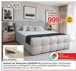 Möbelzentrum Pforzheim Novel boxbett inkl. bettkasten Angebot