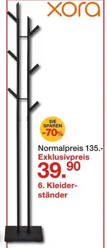 Möbelzentrum Pforzheim Xora kleiderständer Angebot