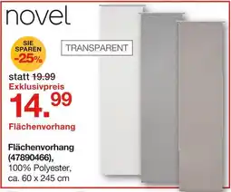 Möbelzentrum Pforzheim Novel flächenvorhang Angebot