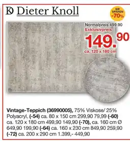 Möbelzentrum Pforzheim Dieter knoll vintage-teppich Angebot