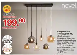 Möbelzentrum Pforzheim Novel hängeleuchte Angebot
