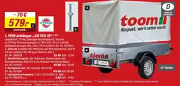toom Baumarkt Stema pkw-anhänger an 750-13 Angebot
