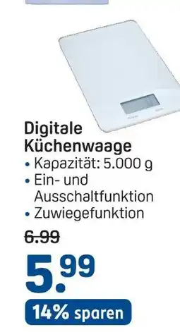 Rossmann Digitale küchenwaage Angebot