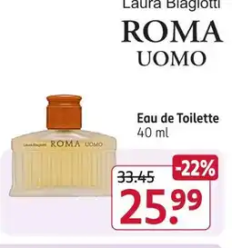Rossmann Laura biagiotti roma uomo Angebot
