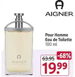 Rossmann Aigner pour homme eau de toilette Angebot