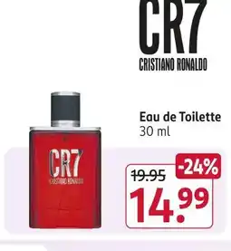 Rossmann Cr7 eau de toilette Angebot