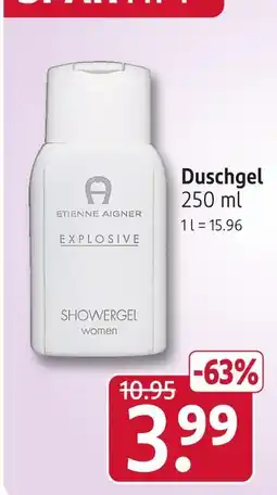 Rossmann Etienne aigner duschgel Angebot