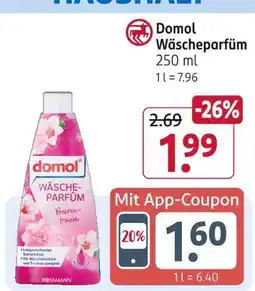 Rossmann Domol wäscheparfüm Angebot