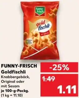 Kaufland FUNNY-FRISCH Goldfischli Angebot