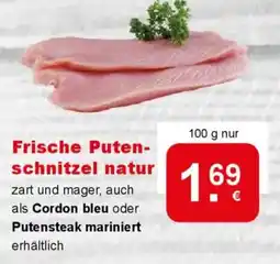 CAP Markt Frische Puten- schnitzel natur Angebot