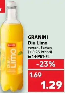 Kaufland GRANINI Die Limo Angebot