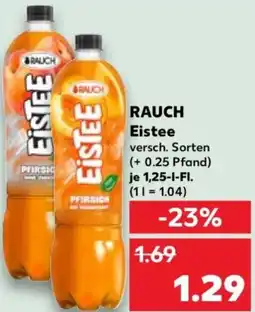 Kaufland RAUCH Eistee Angebot